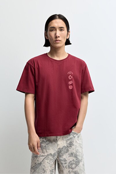 LEFTIES Baskılı t-shirt