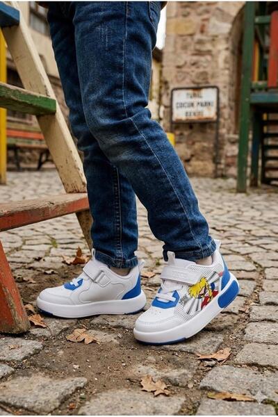 Vicco 346.B26Y.116 Λευκά Boyko Ανατομικά Άνετα Παπούτσια για Αγόρια