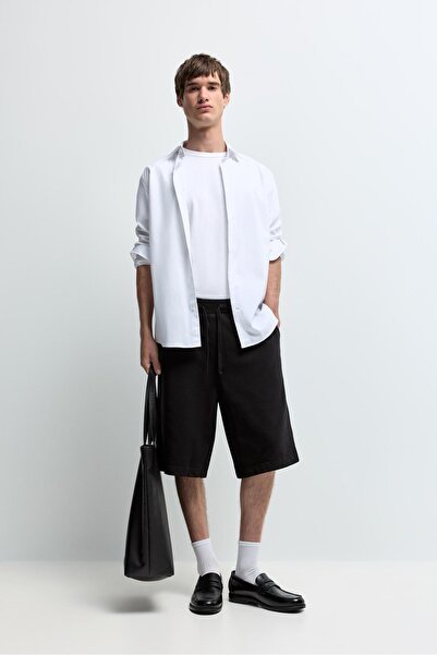 LEFTIES Baggy eşofman bermuda şort