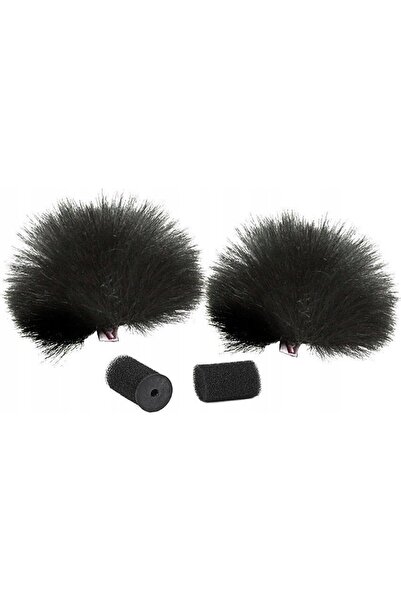 Rycote Bluză de vânt neagră tip lavalier - pereche