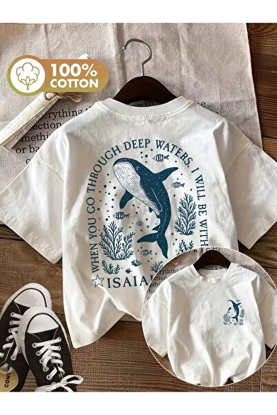 AEMİ T-Shirt - Λευκό - Oversize