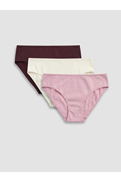 LC Waikiki Επίπεδο εσώρουχο μπικίνι 3 τεμαχίων (S6)