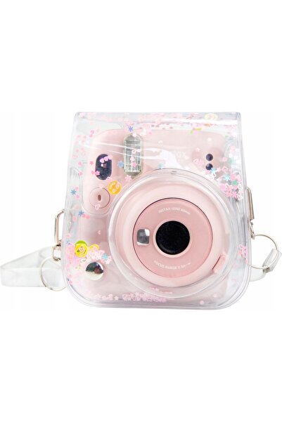 Other Husă de protecție LoveInstant pentru Fujifilm Instax Mini 11, Roz cu pa...