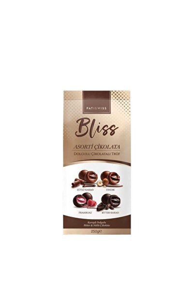 shop Patiswiss Bliss Karışık Dolgulu Bitter & Sütlü Trüf 250 G