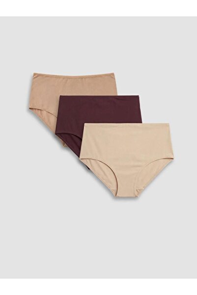 LC Waikiki Σλιπ ψηλόμεσο μούρι 3 τεμάχια (S6)