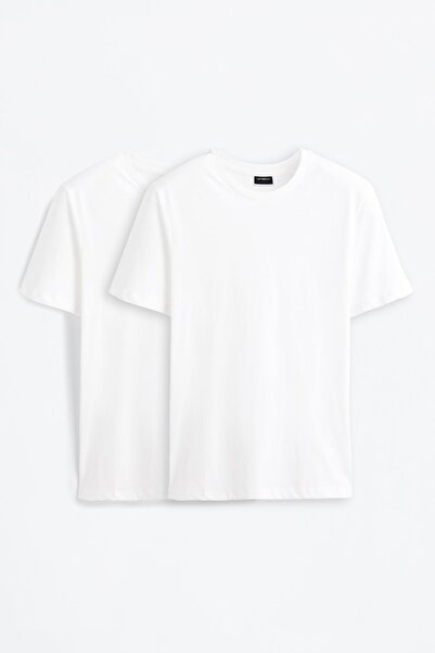LEFTIES 2’li basic t-shirt seti