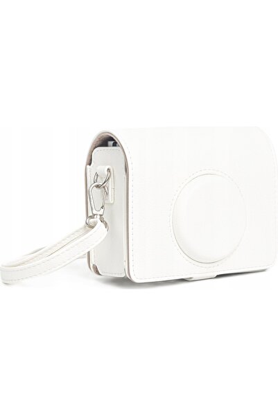 Other Husă LoveInstant, tip poșetă, pentru Fujifilm Instax Mini Evo / Alb