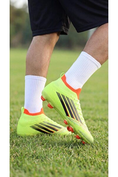 QUNDIR Ανδρικά πλεκτά παπούτσια ποδοσφαίρου με κάλτσες, αθλητικά παπούτσια πο...