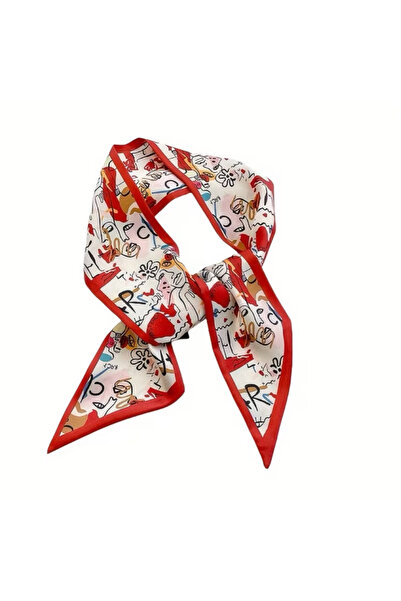 MAHLA Φουλάρι διπλής όψης, Σχεδιασμός Λεπτό Μακρύ Φουλάρι Σάλι, Αξεσουάρ Τσάντας