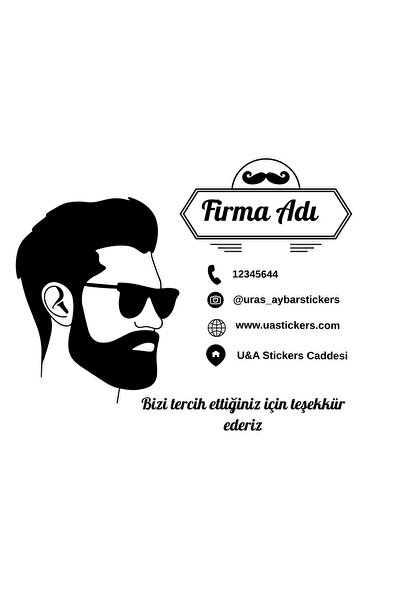 UAStudio 100 Adet Kişiye özel katvizit, reklam kartı, İşletme tanıtım Kartı