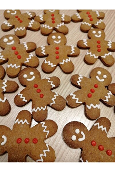 İLGİN HOME Adam Kurabiye 15 Adet Gingerbread Zencefilli Tarçınlı