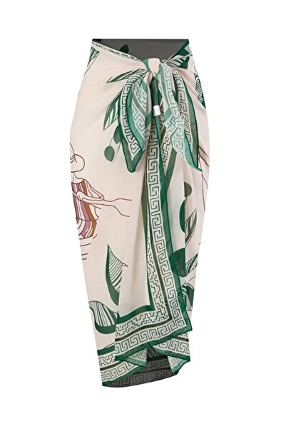 Mavero Summer Pareo Skirt Women's Patterned Tie-Up Beach Skirt Lightweight Fa...