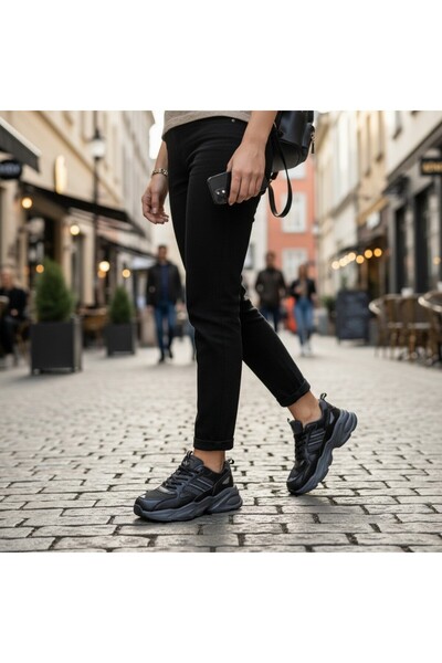 YUHUSHOE Kadın Sneaker Günlük Spor Ayakkabı