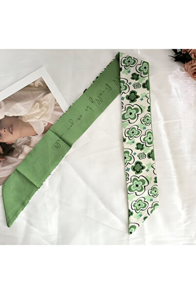 MAHLA Φουλάρι διπλής όψης, Σχεδιασμός Λεπτό Μακρύ Φουλάρι Σάλι, Αξεσουάρ Τσάντας