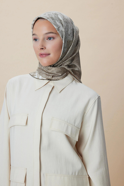 Maisa ΜΕΤΑΞΩΤΟ ΦΑΝΕΛΑΚΙ KÜN MULBERRY 90*90 ΕΚ. - ΒΙΖΟΝ