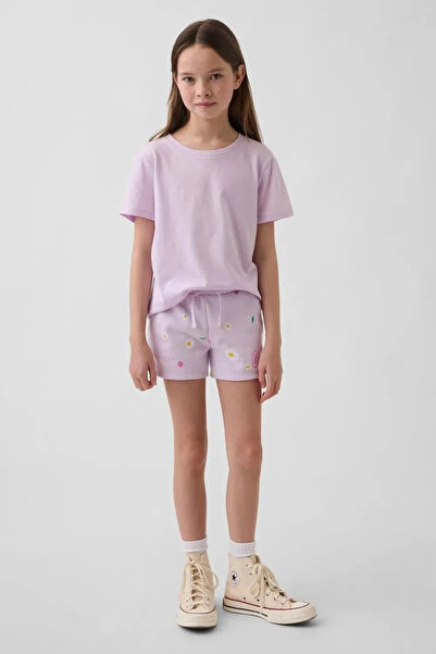 GAP Γυναικείο Μωβ Σορτς 886684000