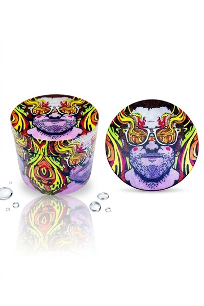 BGA Limited Edition 50mm Grinder Spice Grinder Mill Thick Metal with Pollen T...