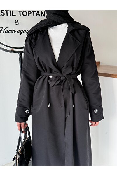 Aranlı tekstil ΑΔΙΑΒΡΟΧΗ ΓΥΝΑΙΚΕΙΑ ΚΑΜΠΑΡΝΤΙΝΑ ΜΕ ΖΩΝΗ ΚΑΙ ΚΟΥΜΠΙΑ