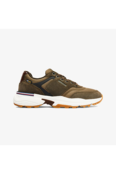 Tommy Hilfiger Erkek Haki Sneaker