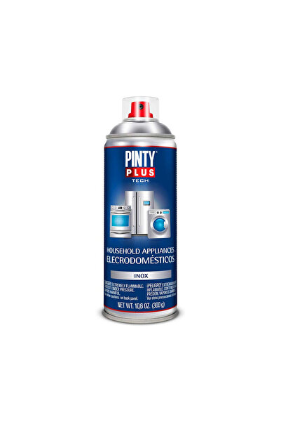 PINTYPLUS Σπρέι βαφής για συσκευές, Tech E150, ασημί, 400ml