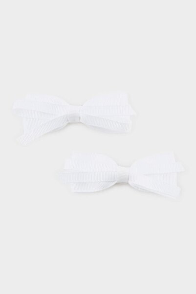 DeFacto 2-Piece Ribbon Hair Clips for Girls E9193A8Ns