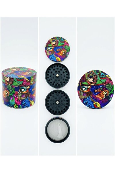 BGA Limited Edition 50mm Grinder Spice Grinder Mill Thick Metal with Pollen T...