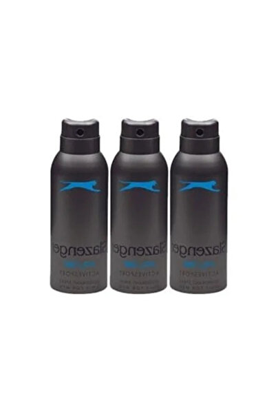 Slazenger Active Sport Erkek Deodorant Spray Mavi 150 ml 3 Adet