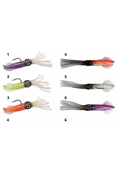 Ayaz Fishing Baby Squid (Bebek Kalamar )14CM 50GR Sahte Yem