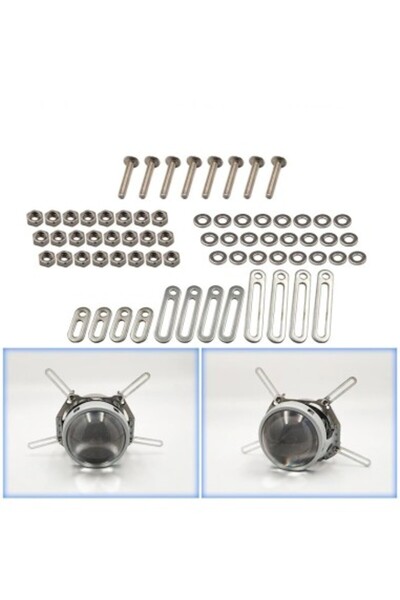Xenon Bright Set de adaptoare universale pentru înlocuirea lămpii de mărire AD01