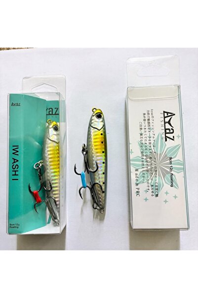Ayaz Fishing Iwashi (12 Gr) 9cm Su Üstü Maket Balık – Wtd Aksiyonlu Floating ...