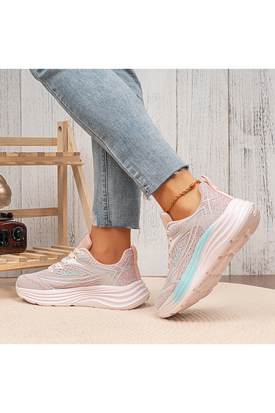 SOSENFER Women's Sports Shoes, Women's Sports and Fashionable Casual Shoes wi...