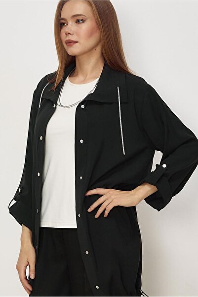 Alvina ΠΟΥΚΑΜΙΣΟ ΜΕ ΓΙΑΚΑ ΜΟΝΤΑΛ GİYİKÇAĞΙ 46345