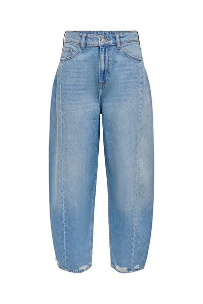 JDY Ballon-Fit Jeans JDYSUSIE Mittlere Taille Barrel Fit Jeans