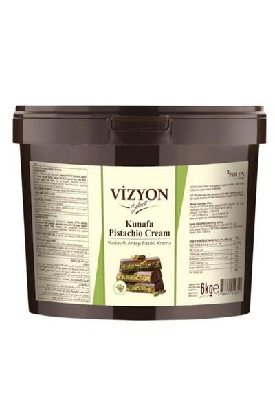 VİZYON Select Kadayıflı Antep Fıstıklı Krema 6 Kg