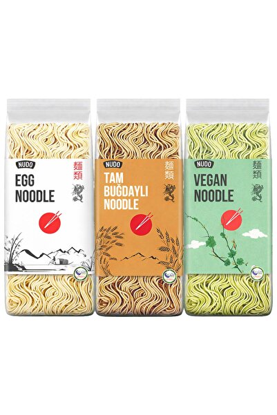 Nudo Avantajlı Noodle Seti (3x 350 g)