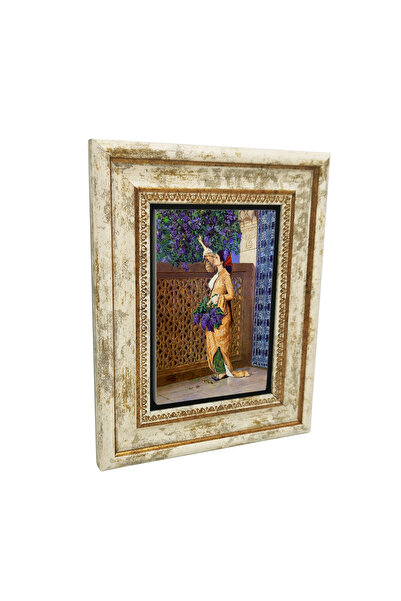 Sadrazam Όσμαν Χαμντί Μπέι – Εκτύπωση Πίνακα με Κορίτσι που Συλλέγει Λιλά, Πί...