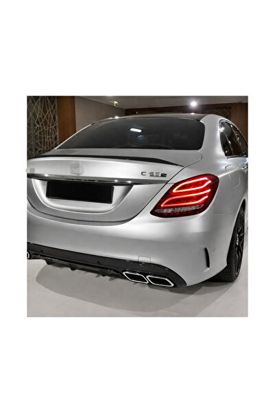 Lumi LUXURY Eleron portbagaj auto Mercedes Clasa C W205 2014-2020 negru piano...
