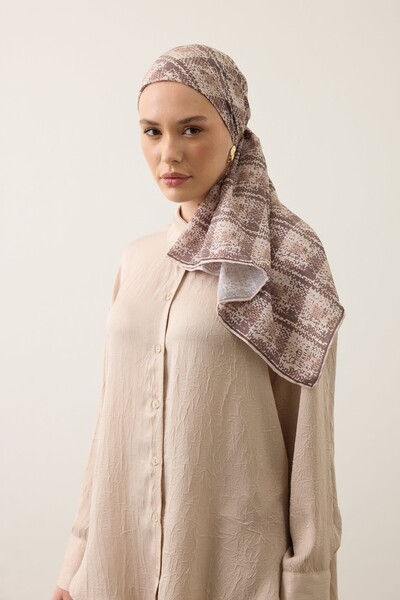 İpekhan Μαλακό Κασκόλ 1247 Γαλακτοκαφέ