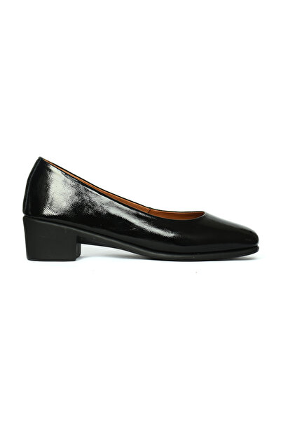 Mboutique 25143222 Black Patent Leather Genuine Leather Shoes