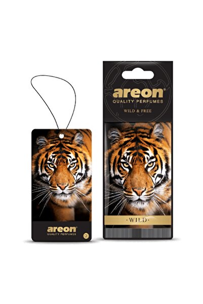 Areon Αρωματικό καρτελάκι αυτοκινήτου Wild & Free Wild Tiger, Ειδική Επιλογή