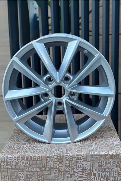 Renault Σετ 4 ζαντών 16 ιντσών Silverline γκρι για Megane 4 Γνήσιο OEM ET41 6...