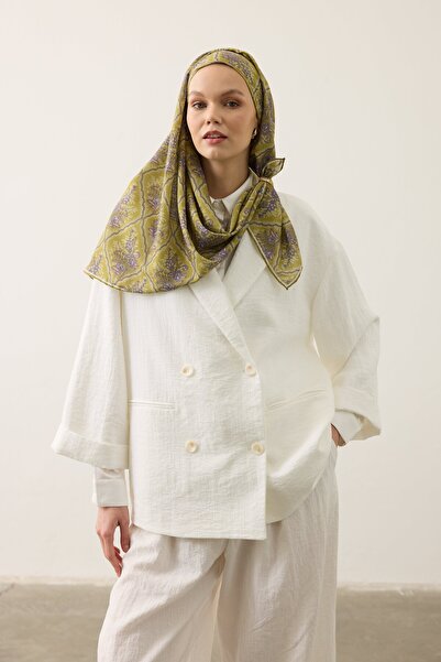 İpekhan Μαλακό Κασκόλ 1248 Πράσινο Λαδί