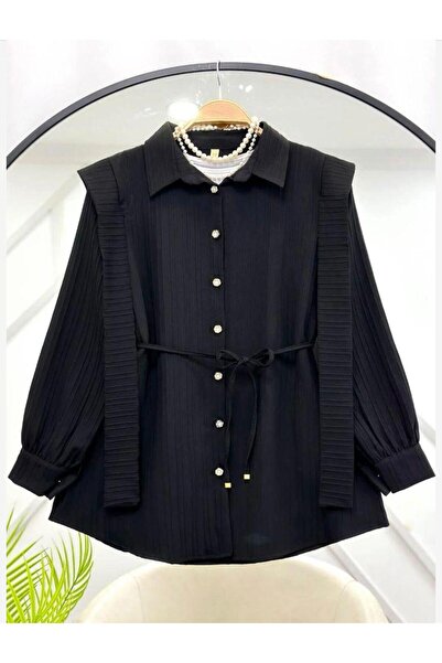 VOLT CLOTHİNG Πουκάμισο με λεπτομέρεια στον ιμάντα