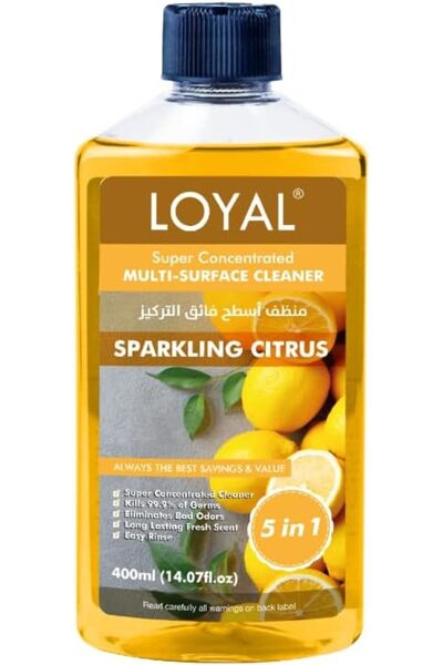 Loyal Super Concentrated Deodorizer & Cleaner, 200ml - Sparkling Citrus