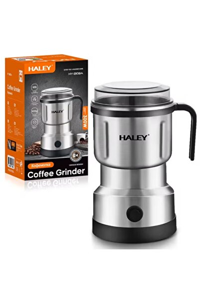 HALEY Electric Spice Grinder Stainless Steel Coffee Nut Grinder Powerful Kitc...