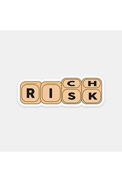 The Sticker Story. Risk Rich Sticker