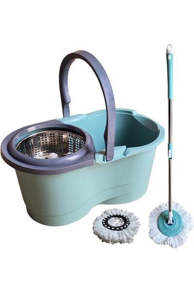 ARTC Elegant 360° Magic Spin Mop Bucket Set (Green)