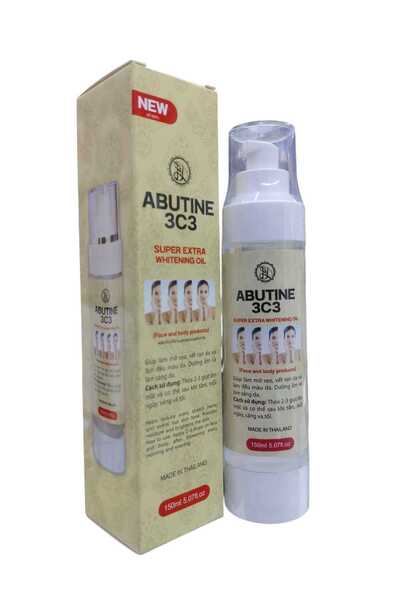 ABUTINE 3C3 Whitening Body Oil with Arbutin & Vitamin C 150ml – Moisturising ...