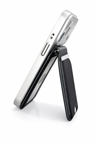AKSESUAREVİ MagSafe Kartlık Cüzdan Standlı - Minimum 8 Kart Taşıma Kapasiteli