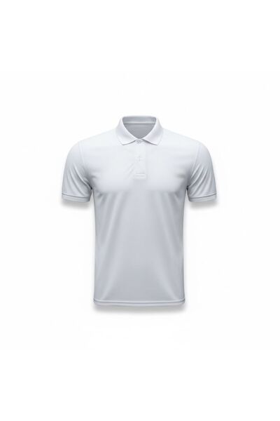GÖMLEK GALERİSİ Regular Size Plain Knit Polo Collar Easy-Iron Short Sleeve T-Shirt